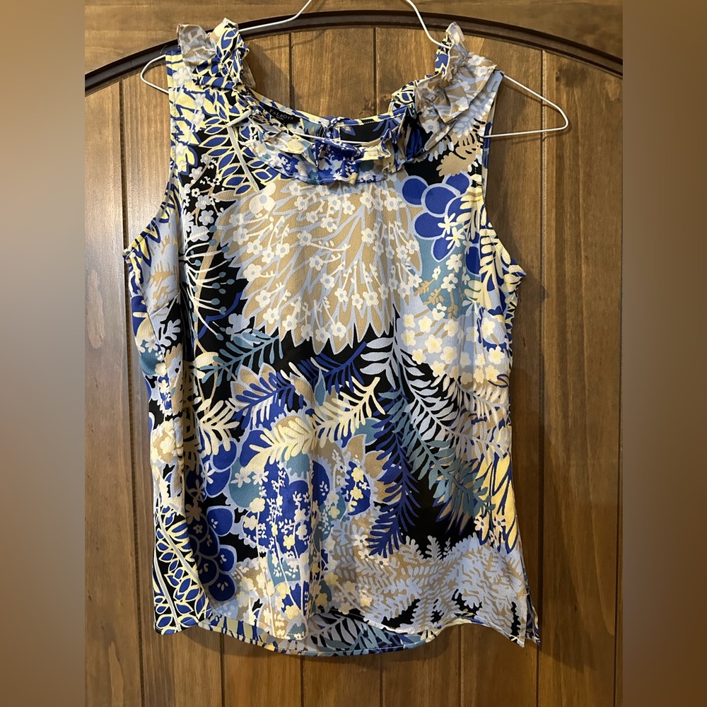 Talbots sleeveless blouse